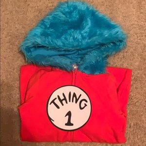 Dr. Seus “Thing 1” Costume
